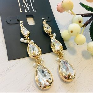 INC International Concepts Jewelry - INC Leaf Crystal Drop Earrings INC International Concepts Jewelry - INC Leaf Crystal Drop Earrings